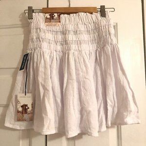 *NWT* Sincerley Jules smocked white skirt